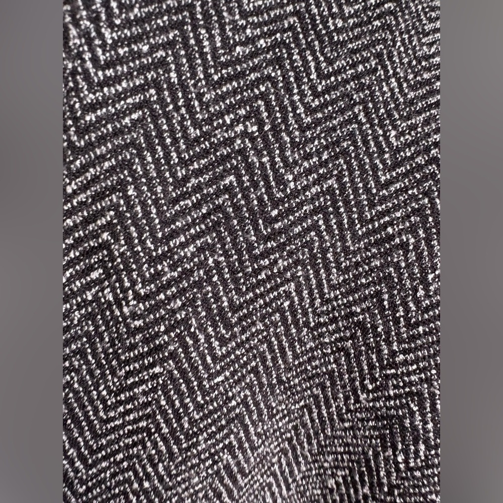 Chevron Herringbone print Pencil midi Skirt size 8 - Picture 5 of 5